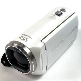 パナソニック Panasonic デジタルハイビジョンビデオカメラ HC-V480MS-W ホワイト デジタルビデオカメラ 【中古】
