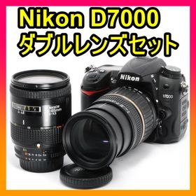 ニコン(Nikon)のNikon D7000 Wレンズ ニコン 高速連射 カメラデビュー☆(デジタル一眼)