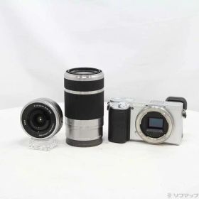 【中古】SONY(ソニー) α6400 ILCE-6400Y ダブルズームレンズキット シルバー 【269-ud】