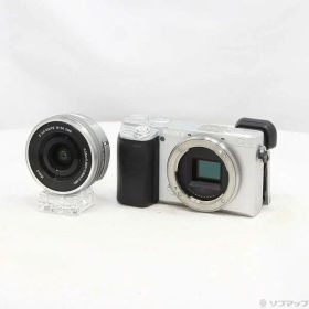 【中古】SONY(ソニー) α6400 ILCE-6400L パワーズームレンズキット シルバー 【258-ud】