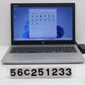 hp ProBook 650 G4 Core i3 8130U 2.2GHz/4GB/128GB(SSD)/Multi/15.6W/FWXGA(1366x768)/Win11 【56C251233】