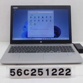 hp ProBook 650 G4 Core i3 8130U 2.2GHz/4GB/128GB(SSD)/Multi/15.6W/FWXGA(1366x768)/Win11 【56C251222】