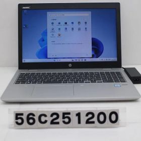 hp ProBook 650 G4 Core i3 8130U 2.2GHz/4GB/128GB(SSD)/Multi/15.6W/FWXGA(1366x768)/Win11 【56C251200】