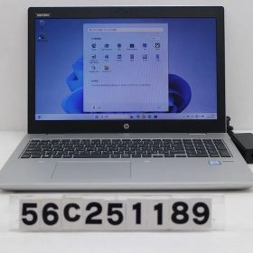 hp ProBook 650 G4 Core i3 8130U 2.2GHz/4GB/128GB(SSD)/Multi/15.6W/FWXGA(1366x768)/Win11 【56C251189】