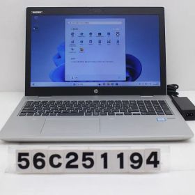 hp ProBook 650 G4 Core i3 8130U 2.2GHz/4GB/128GB(SSD)/Multi/15.6W/FWXGA(1366x768)/Win11 【56C251194】