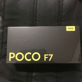 シャオミ(Xiaomi)のPOCO F7 12GB RAM 512GB ROM 黒(スマートフォン本体)