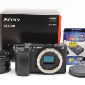 超美品 ソニー α6300 ILCE-6300L ショット 7258枚 H437