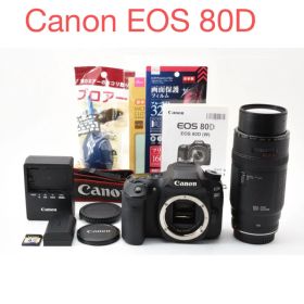 デジタル一眼レフカメラ Canon EOS 80D/望遠レンズセット