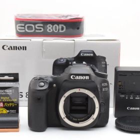 美品 CANON キャノン EOS 80D 箱付き H436