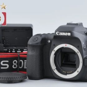 【中古】Canon キヤノン EOS 80D デジタル一眼レフカメラ