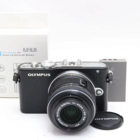 AB+ (良品) OLYMPUS オリンパス PEN Lite E-PL3 14-42mm レンズキット ショット数2528回 初期不良返品無料