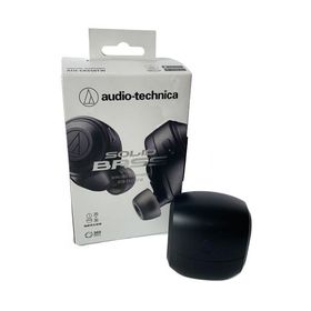 audio-technica◆イヤホン・ヘッドホン SOLID BASS ATH-CKS50TW BK//