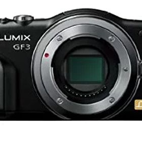 【中古】 Panasonic パナソニック ミラーレス一眼カメラ LUMIX GF3 ボディ エスプリブラック DMC-GF3-K