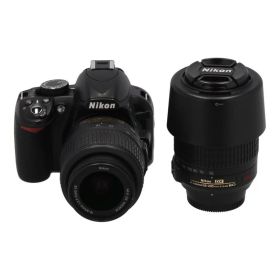 中古 デジタル一眼 ダブルズームキットNikon ニコンD3100 ダブルズームキット 2150069コンディションランク【B】（商品 No.69-0）