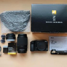Nikon Z 30 DX 16-50mm & 50-250mmキット 他付属品
