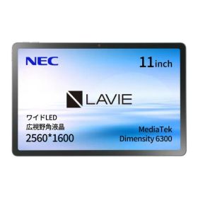 NEC LAVIE T11N タブレット 11インチ wi-fiモデル Android 15 MediaTek Dimensity 6300 8GB 128GB 広視野角液晶 ルナグレー TAB11Q02