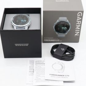 【新品】GARMIN Forerunner 570 42mm 010-02970-31 White/Cloud スマートウォッチ フォアランナー ガーミン 本体