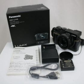 【返品保証】 【元箱付き】パナソニック Panasonic LUMIX DMC-LX100 ブラック コンパクトデジタルカメラ e10388