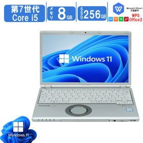 【当日出荷！人気商品 】 Panasonic Let'sNote CF-SZ6 中古ノートパソコン Windows 11 office搭載 12.1型 Core i5 第7世代 メモリ8GB SSD256GB BLUETOOTH カメラ 中古パソコン 送料無料 在宅勤務対応