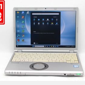 送料無料 あす楽対応 即日発送 中古 フルHD 12.1インチ Panasonic Let's note sz6 Windows11 七世代Core i7-7600u 16GB 爆速512GB-SSD カメラ LTE 無線 Office付 Win11【ノートパソコン 中古パソコン 中古PC】（Windows10も対応可能 Win10）