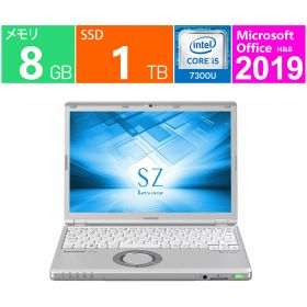 【中古】パナソニック 12型 Let's note SZ6 インテル Core i5 メモリ：8GB SSD：1TB ノートパソコン ノートPC Win11 Pro Wi-Fi Webカメラ Bluetooth wifi8g1t 中古品 Office2019