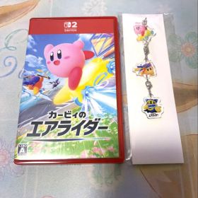 カービィのエアライダー Switch2専用ソフトとアクリルキーホルダー