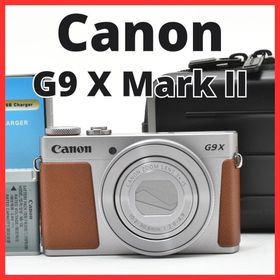 D18[7653]48美品 Canon PowerShot G9 X Mark(コンパクトデジタルカメラ)