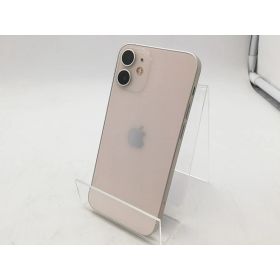 【中古】Apple au 【SIMロック解除済み】 iPhone 12 mini 64GB ホワイト MGA63J/A【柏】保証期間1週間【ランクC】