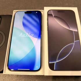 【美品】iPhone 16 Pro Max 512GB ブラックSIMフリー