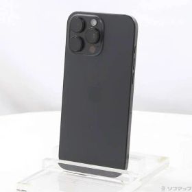 ソフマップ 〔中古品〕 iPhone16 Pro Max 256GB ブラックチタニウム MYWG3J／A SIMフリー【269】