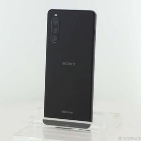 〔中古〕SONY(ソニー) Xperia 10 IV 128GB ブラック SO-52C docomo SIMフリー〔198-ud〕