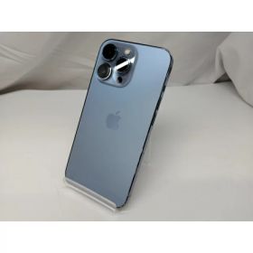 【中古】Apple SoftBank 【SIMフリー】 iPhone 13 Pro 128GB シエラブルー MLUK3J/A【札幌】保証期間1週間【ランクC】