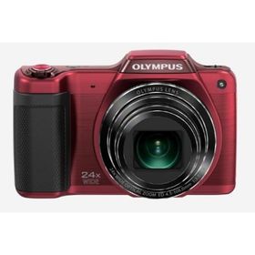 OLYMPUS デジタルカメラ STYLUS SZ-15 1600万画素 光学24倍ズーム 広角25mm レッド SZ-15 RED