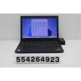 ノートパソコン Lenovo ThinkPad L390 Core i5 8265U 1.6GHz/8GB/256GB(SSD)/13.3W/FWXGA(1366x768)/Win11