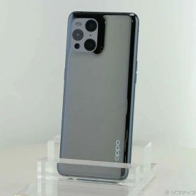【中古】OPPO(オッポ) OPPO Find X3 Pro 256GB グロスブラック OPG03 auロック解除SIMフリー 【262-ud】