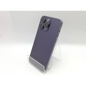 【中古】Apple SoftBank 【SIMフリー】 iPhone 14 Pro Max 1TB ディープパープル MQ9N3J/A【熊本】保証期間1ヶ月【ランクC】