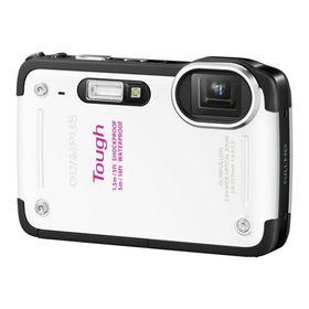 OLYMPUS デジタルカメラ TG-620 1200万画素 5m防水 裏面照射型CMOS 広角28mm ホワイト TG-620 WHT