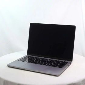 【中古】Apple(アップル) MacBook Pro 14.2-inch Early-2023 MPHE3J／A Apple M2 Pro 10コアCPU_16コアGPU 16GB SSD512GB スペースグレイ 〔26.3 Tahoe〕 【258-ud】