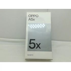 【未使用】Oppo 国内版 【SIMフリー】 OPPO A5x 4GB 128GB ホワイト【川崎】保証期間3ヶ月
