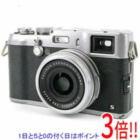 【1日と5.0のつく日、18日はポイント3倍！】【中古】FUJIFILM デジカメ FinePix X100S 1630万画素 本体のみ 本体いたみ