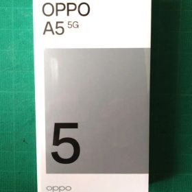 [新品未使用、未開封] OPPO A5 5G グリーン UQモバイル