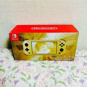 ニンテンドースイッチ(Nintendo Switch)の【完品】Nintendo Switch Lite ハイラルエディション ゼルダ(家庭用ゲーム機本体)