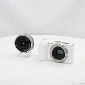 〔中古品〕 VLOGCAM ZV-E10L パワーズームレンズキット ホワイト〔中古品〕 VLOGCAM ZV-E10L パワーズームレンズキット ホワイト