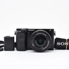 ★美品★ ★ショット数656回★ ソニー SONY α6000 ブラック + E PZ 16-50mm F3.5-5.6 OSS 充電ケーブル付き ARYM6072 #64