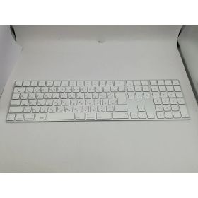 【中古】Apple Magic Keyboard（2017/テンキー付き/A1843） - 日本語（JIS） シルバー MQ052J/A【川崎駅前】保証期間1週間