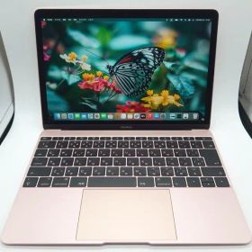 【美品】MacBook 2017 i7/16GB/512GB_ROSE