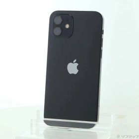 ソフマップ 〔中古品〕 iPhone12 64GB ブラック MGHN3J／A SIMフリー【247】