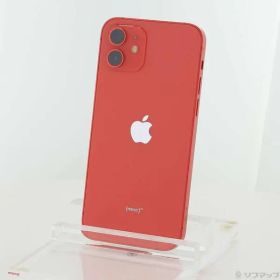ソフマップ 〔中古品〕 iPhone12 64GB プロダクトレッド MGHQ3J／A SIMフリー【371】