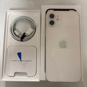 Apple iPhone 12 箱あり 128GB ホワイト 本体 SIMフリー