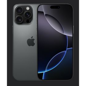 アップル(Apple)のiPhone16 Pro Max 256GB ブラックチタニウム(スマートフォン本体)